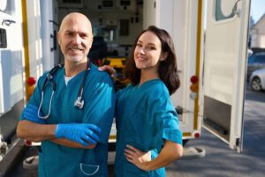 woman-in-medical-uniform-stands-near-colleague-dur-2023-11-27-05-08-58-utc